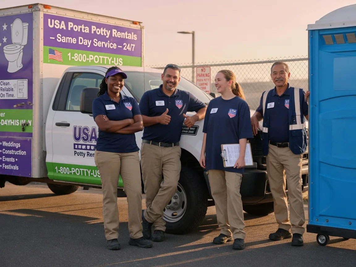 Porta Potty Rental company in Lake Fork, IL