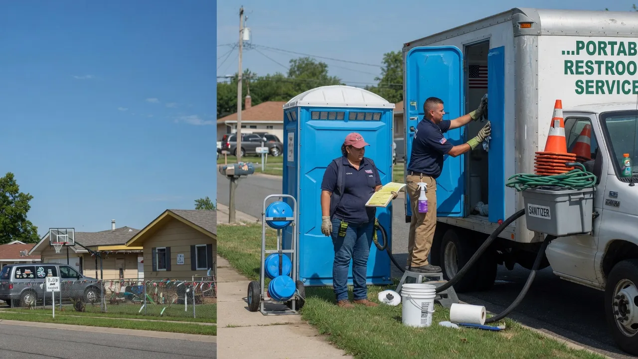 Portable Toilet Rental in Lake Fork, IL near me